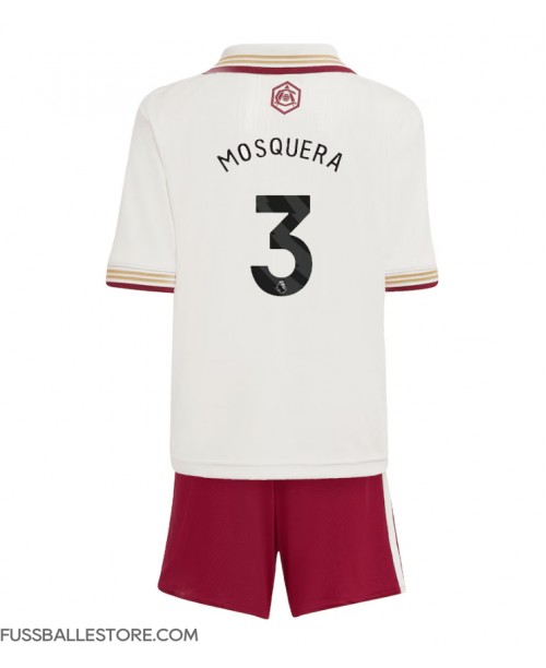 Günstige Arsenal Cristhian Mosquera #3 3rd trikot Kinder 2025-26 Kurzarm (+ Kurze Hosen) Günstige Arsenal Cristhian Mosquera #3 3rd trikot Kinder 2025-26 Kurzarm (+ Kurze Hosen)